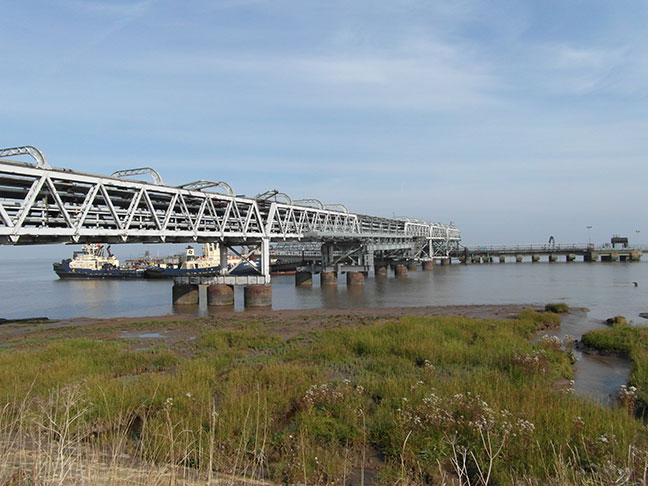 West Jetty Pipe Gantry