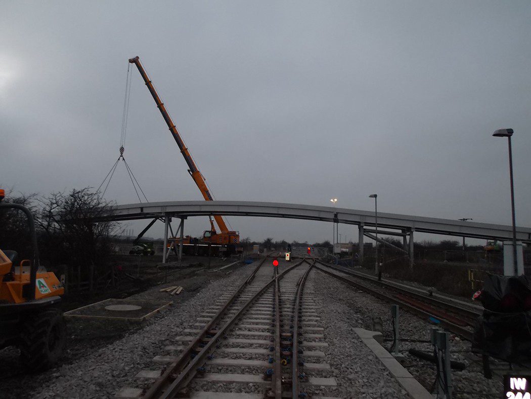 Over Bridge Takes Shape