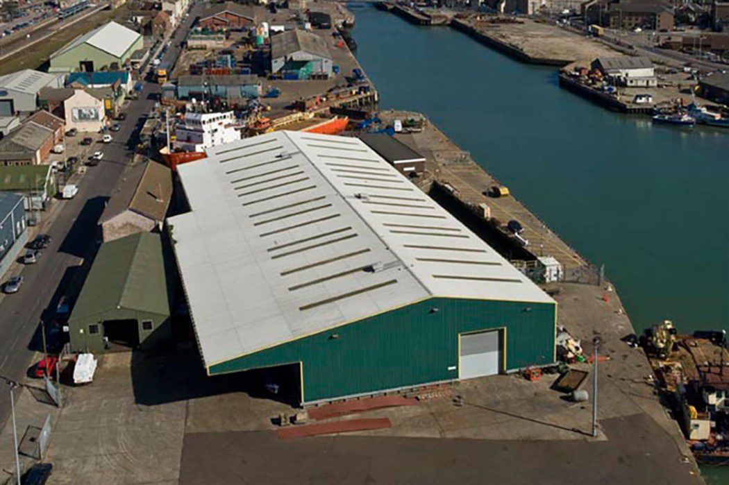 Town Quay in Lowestoft