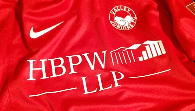 The now famous HBPW sponsored soccer kit!