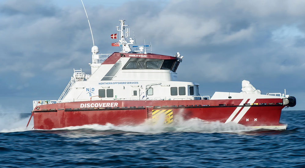 One of the hi-tech Service Operational Vessels