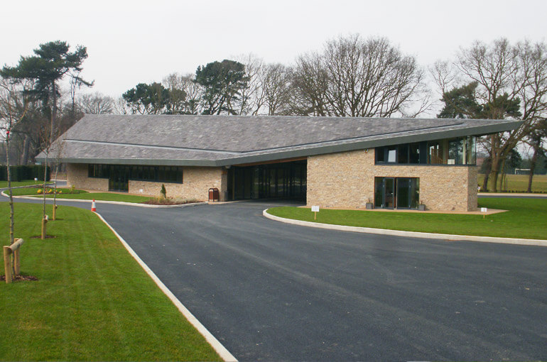 Kemnal Park Cemetery's non-denominational chapel