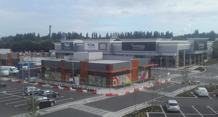 Wednesbury's Gallagher Retail Park