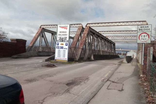 Friar's Gate Bridge-Gateway to Doncaster's Marshgate