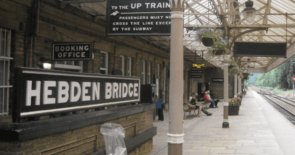 Historic Hebden Bridge station