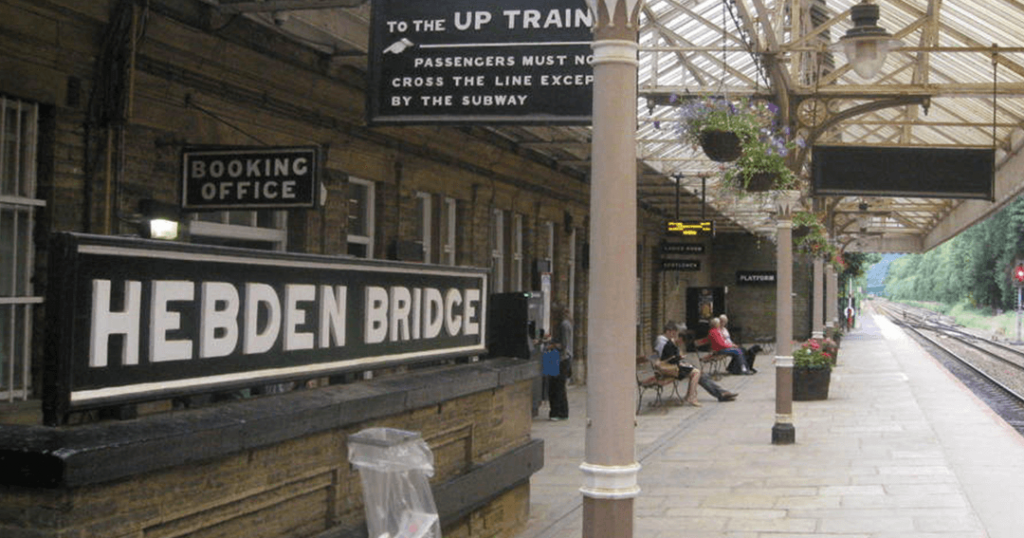 Historic Hebden Bridge station