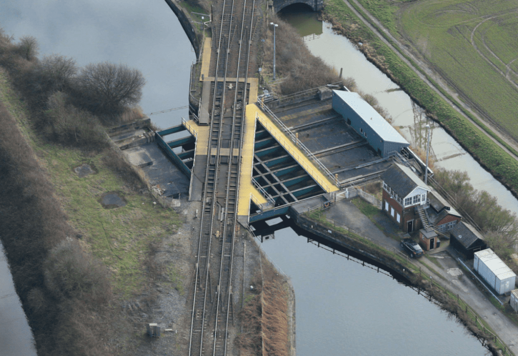 Keady Bridge from above