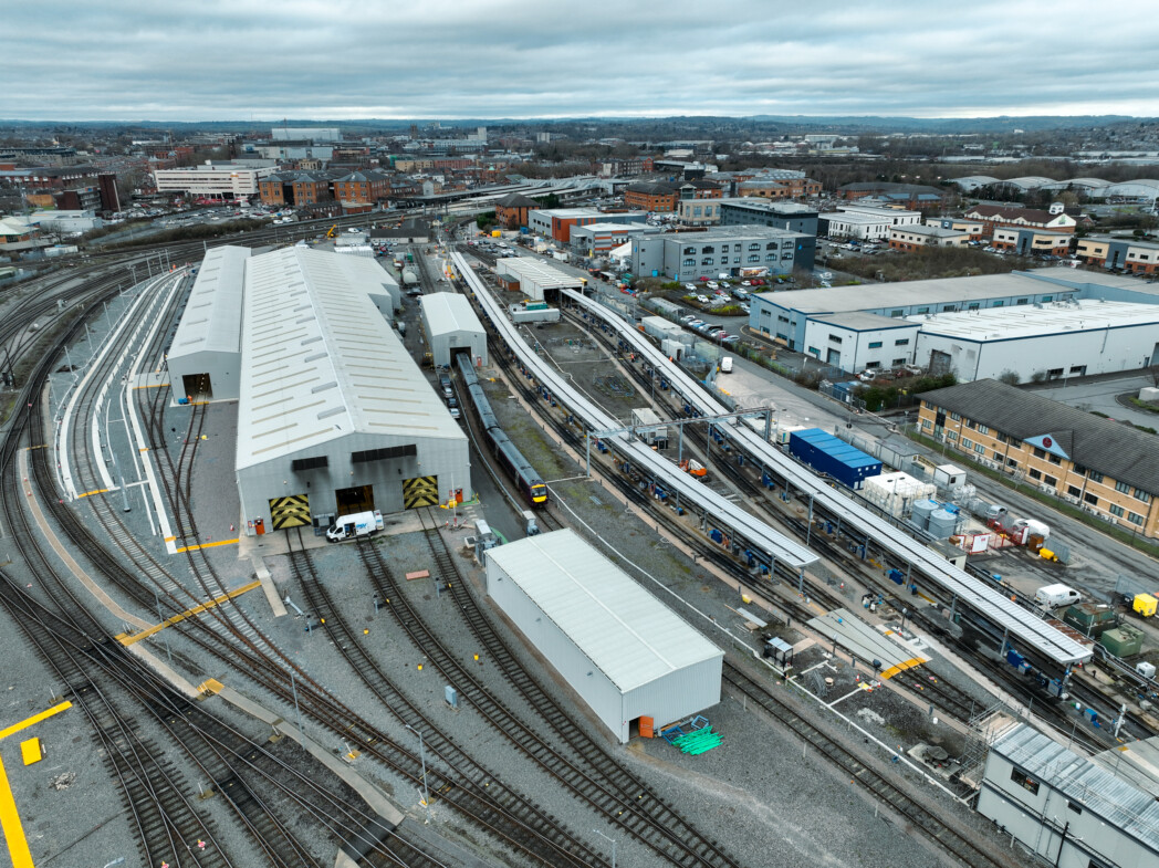 A bird's eye view of Etches Park